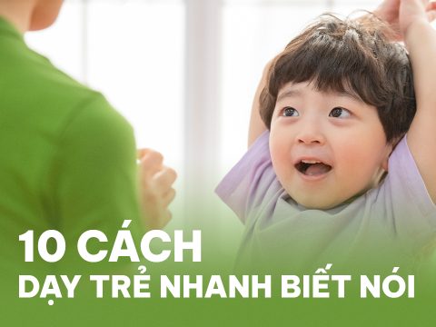 Cách dạy trẻ nhanh biết nói